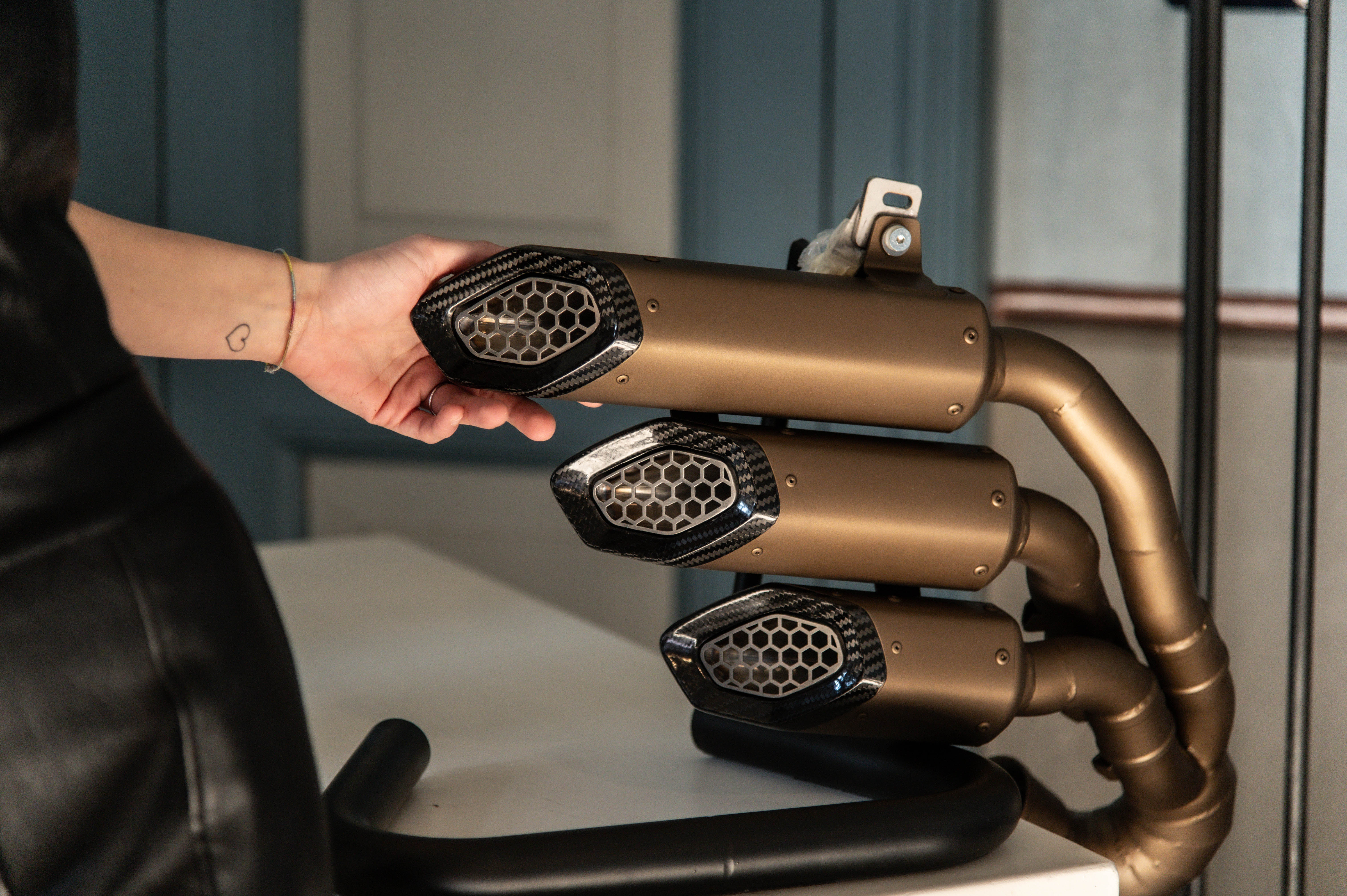 3CFV-E45IVB Acciaio ceramizzato bronzo
