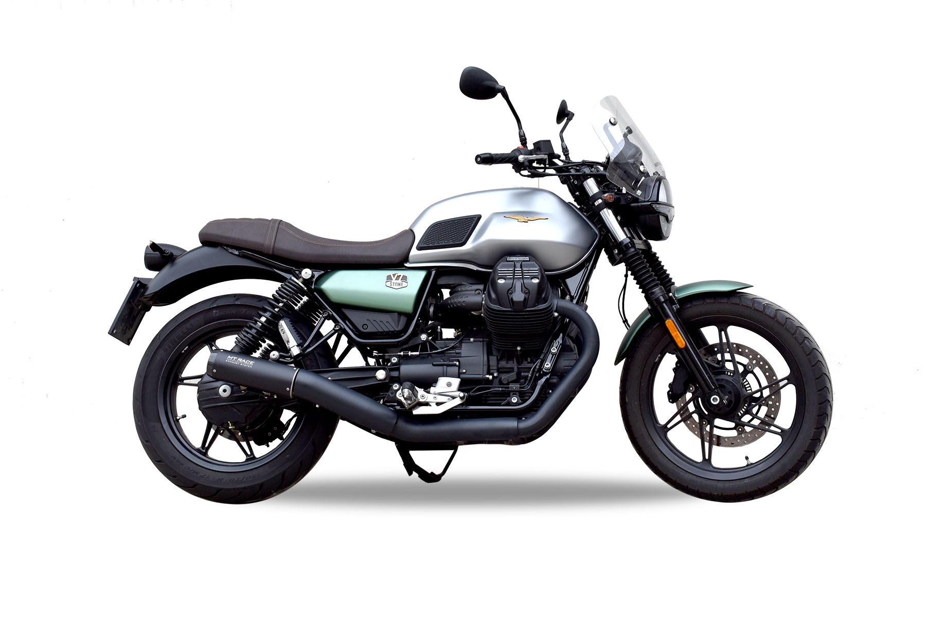 Terminale GP-2 — Moto Guzzi V7 Stone