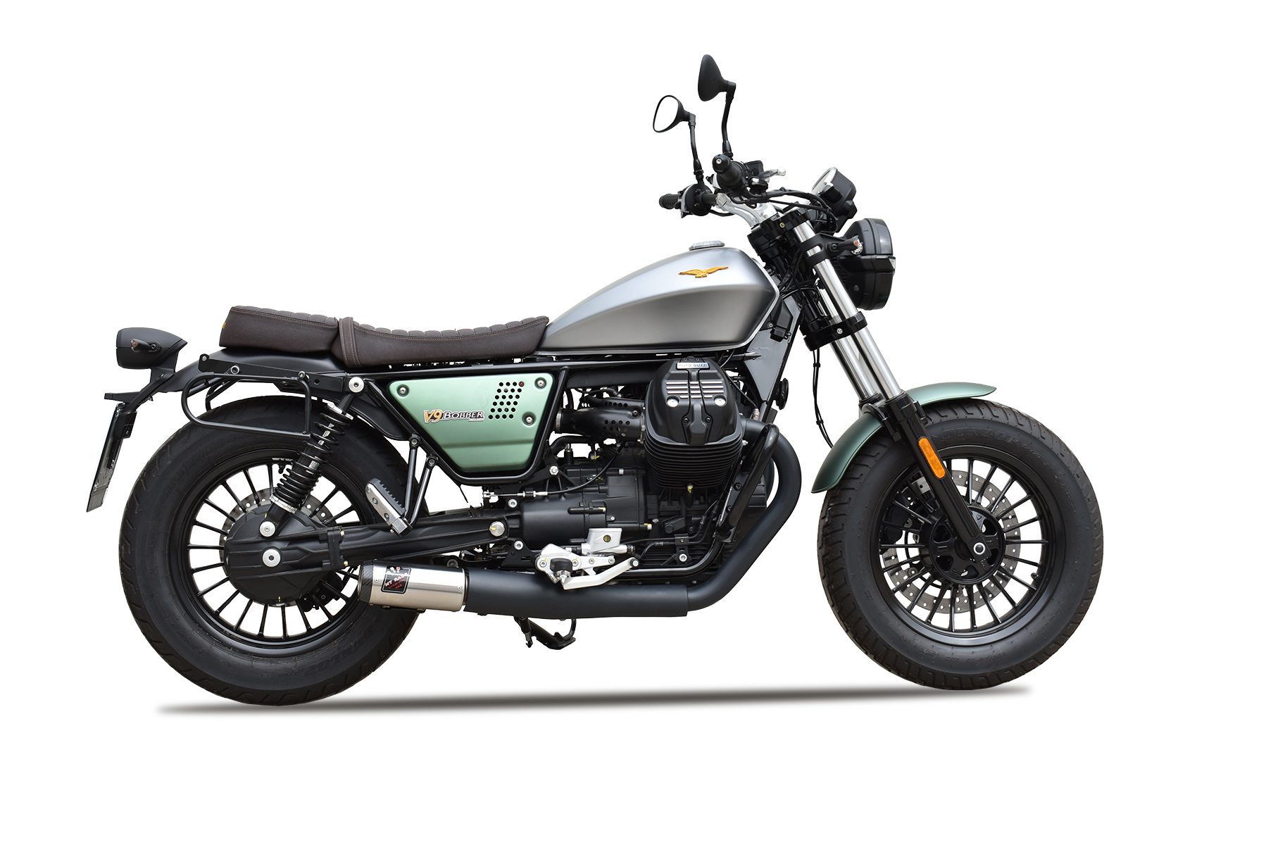 Terminale GP-2 — Moto Guzzi V9 Bobber